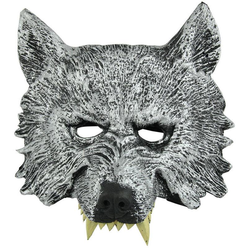 PU Wolf Head, Masquerade Mask