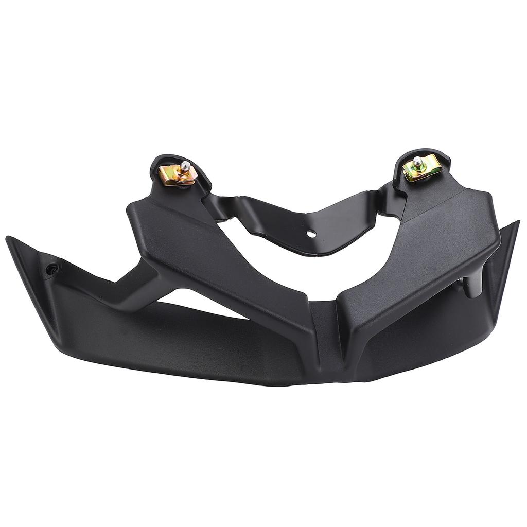 Motorcycle Front Spoiler Black Increase Stability Aerodynamic Wing Kit for MT‑09 SP 2017 to 2020