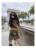Women's British-Style Hooded Trench Coat: Autumn/Winter, Plus Size, Versatile, Trendy Loose-Fit Cape Design.