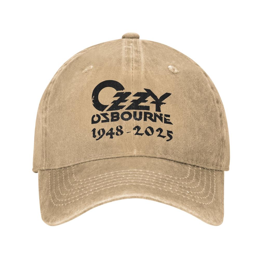 Ozzy Osbourne Rock in Peace Baseballpet Outfits Voor Unisex Verstelbare Trucker Caps