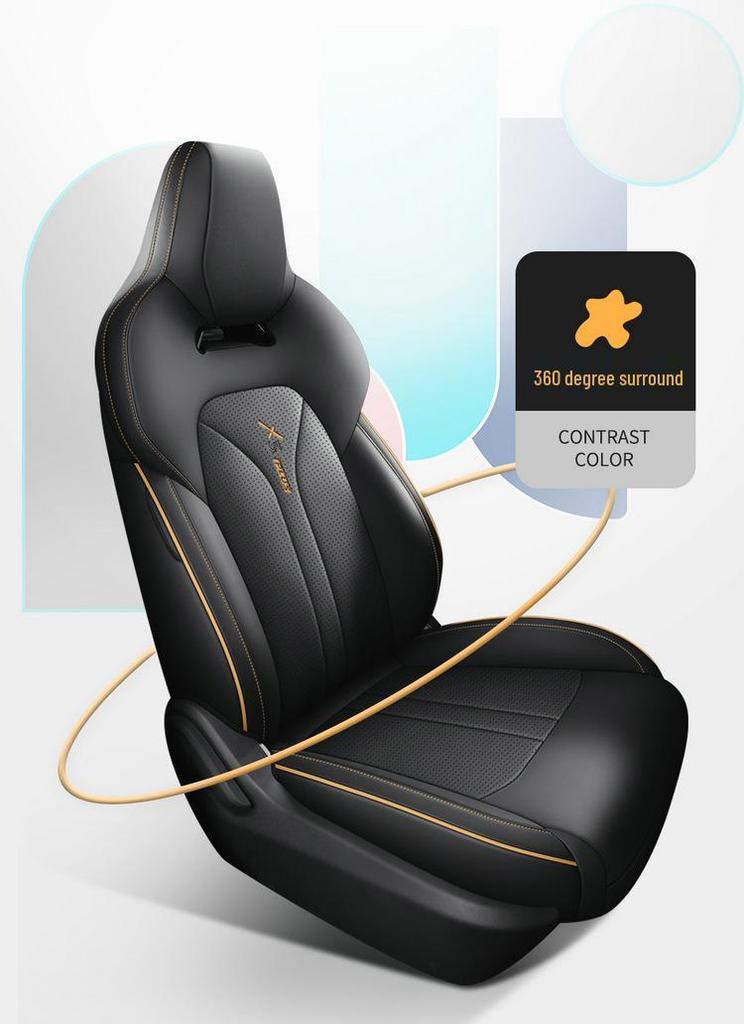 Changan X5 PLUS Leather Car Seat Cushion Cover for Five-Seater