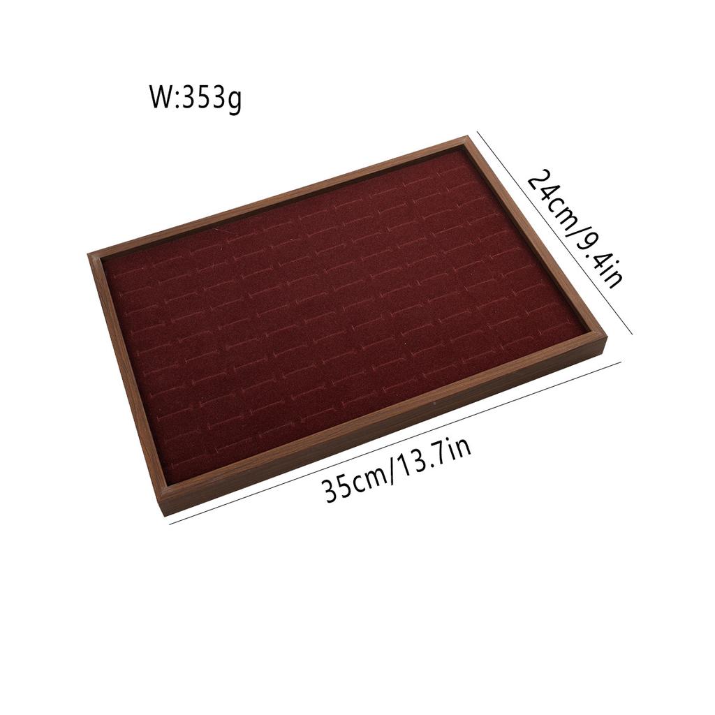 Ornament Display Board, Chain Pendant Storage Case, Finger Ring Tray, Ear Stud Holder, Bangle Exhibition Accessory