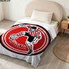 Sparta Rotterdam Print Flannel Blanket, High Quality Comfortable for All Seasons, Home Decor, Warmth and Comfort, Perfect for Christmas Gifts