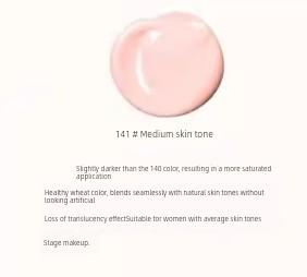 Brightening Concealer Waterproof Foundation Brightening 130 Concealer for Dark Circles and Redness 140
