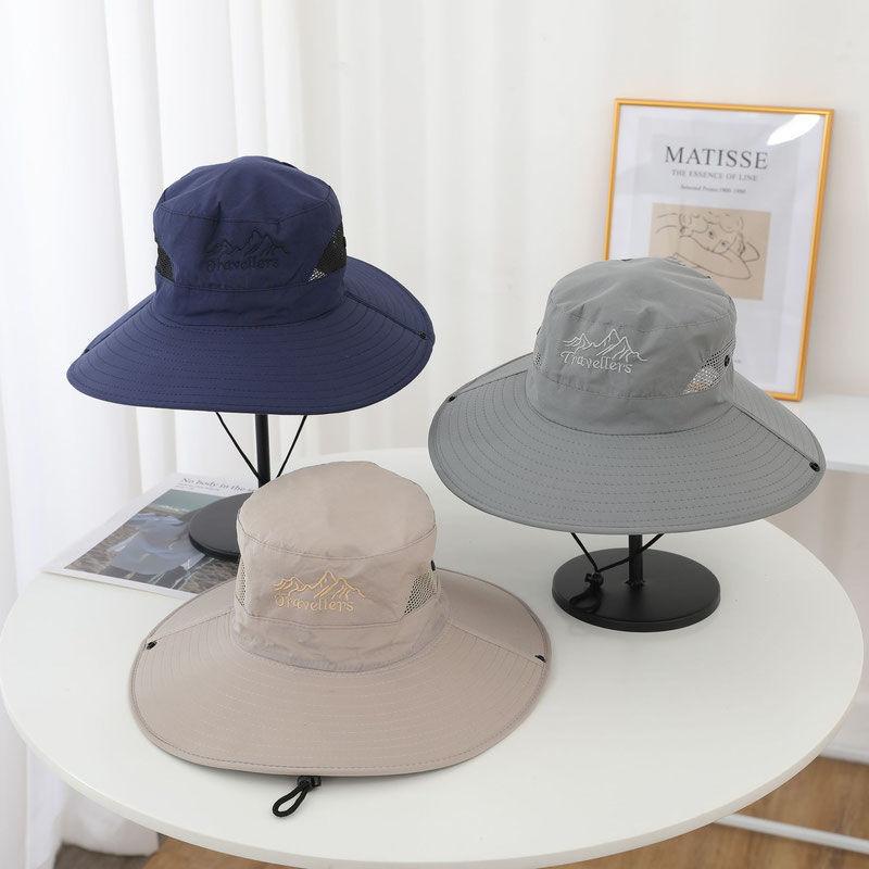 Color Solid Breathable Fisherman Hat Casual Headwear Stylish Sunshade Cap Gift