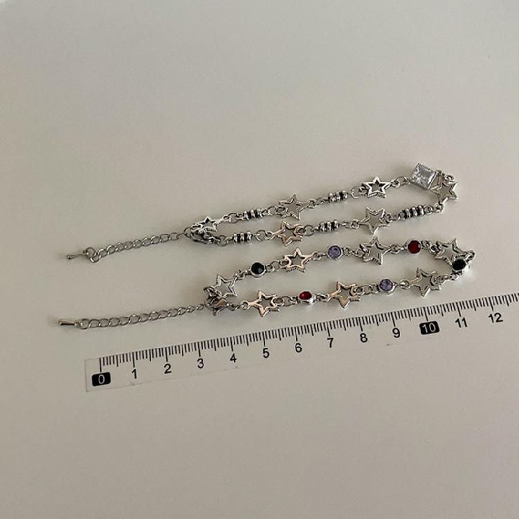 Stern Armband Zirkonia Schmuck Kette Armband Für Damen Mädchen Y2K Schmuck Geschenk