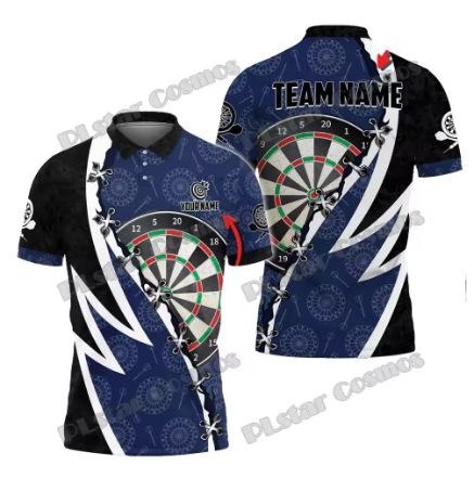 Multi-color personalized name 3D printing fashionable men s polo shirt summer unisex casual polo XXS