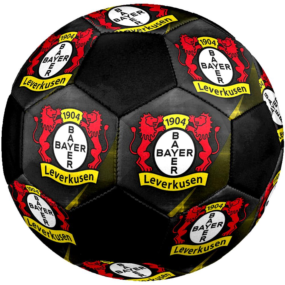 SIZE 5 Bayer 04 Leverkusen Soccer Ball Colorful All Ages Machine Stitched PVC Competition Ready Durable High-Bounce