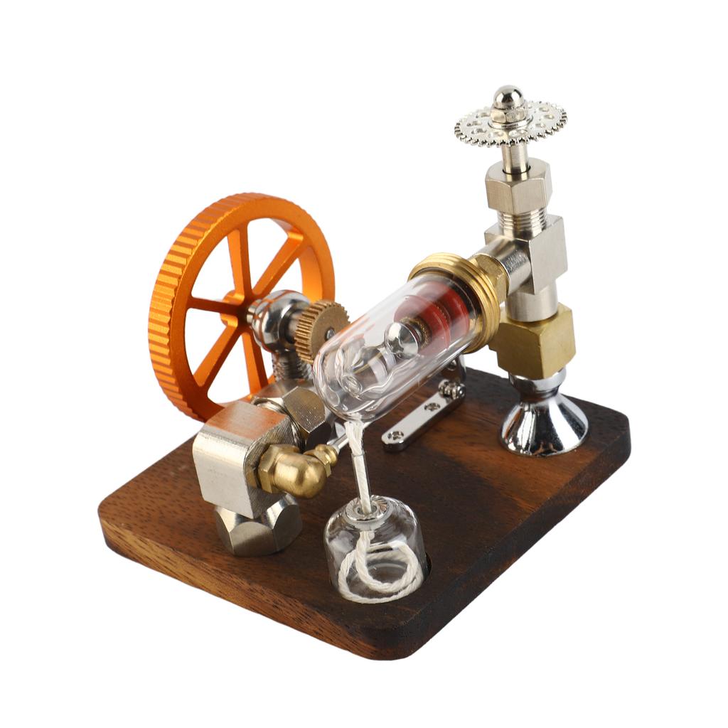 Stirling Engine Free Piston Adjustable Speed Educational Electricity Generator for Mechanical