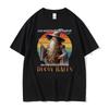 Schattenmagier Lustiges T-Shirt Hodenverdrehung Meme Grafik T-Shirt Männer Frauen Retro Gothic Übergroßes Kurzarm-T-Shirt Tops
