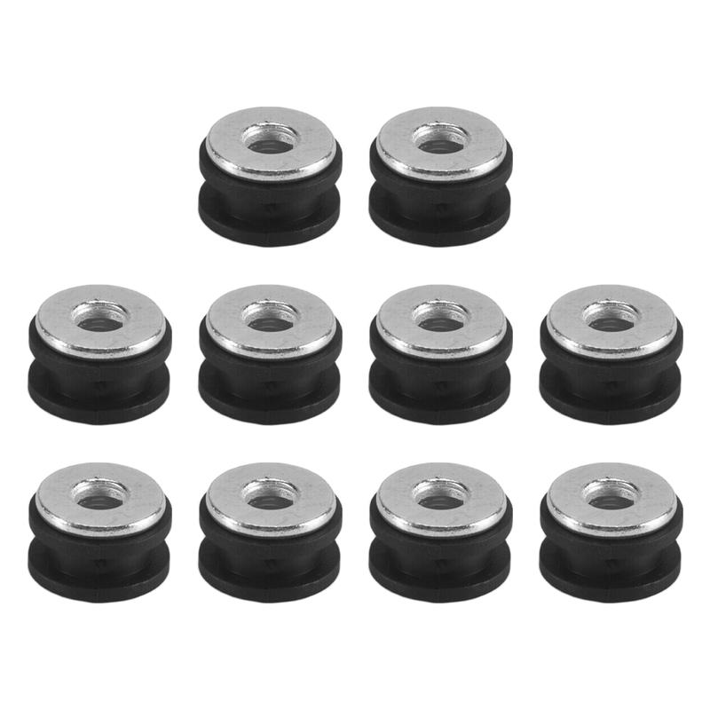 Look-10pcs Motorcycle Rubber Grommets For For For For