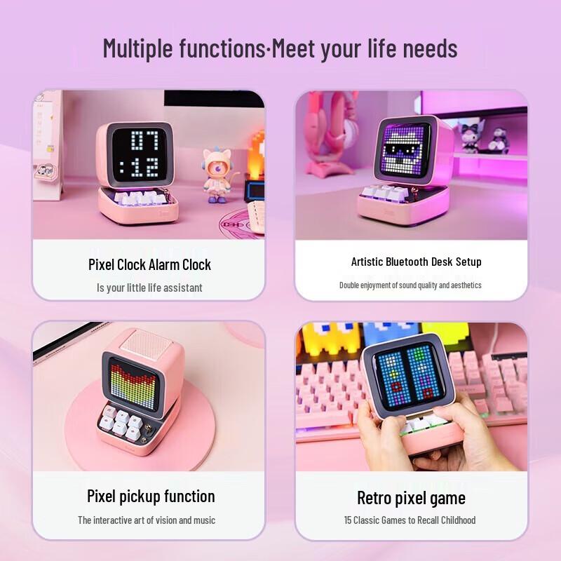 Divoom Ditoo Pro Pixel Art Bluetooth Speaker