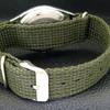 MONTRE HOMME AUTOMATIQUE JAPAN SEIKO 5 RÉVISÉE 6309A CADRAN VERT ARABE a427344-2 QRL-a427344