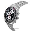 Fossil Pánské hodinky Sport Tourer Chronograph s quartzovým pouzdrem a černým ciferníkem z nerezové oceli FS6045