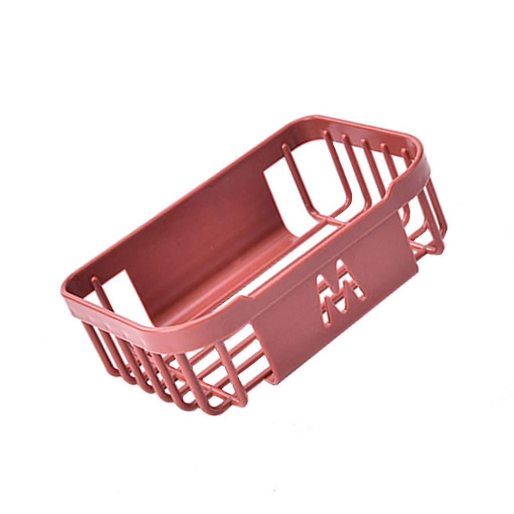 Recableght Wall\-Mounted Tissue Storage Rack Hollow Drain Basket Roll Paper Shelf Firm Durable For Kitchen Bathroom Toilet