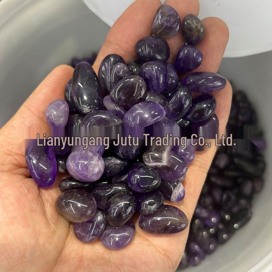 Natural Crystal Agate Jade Gemstone Ornaments for Bonsai or Fish Tanks (12-15mm)