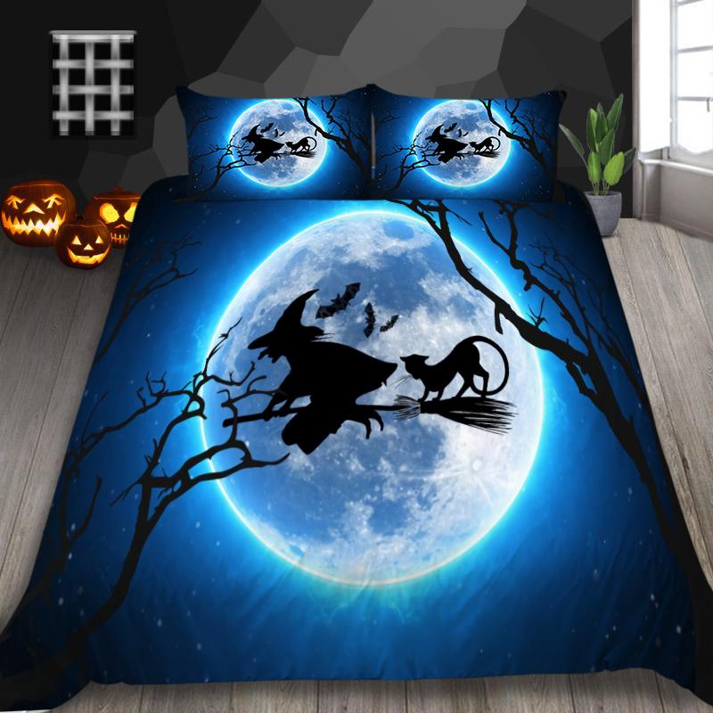 Beding Set Halloween Home Textiles Unique Design Quilt Cover Teen Children King Size Bedding Soft Duvet Cover