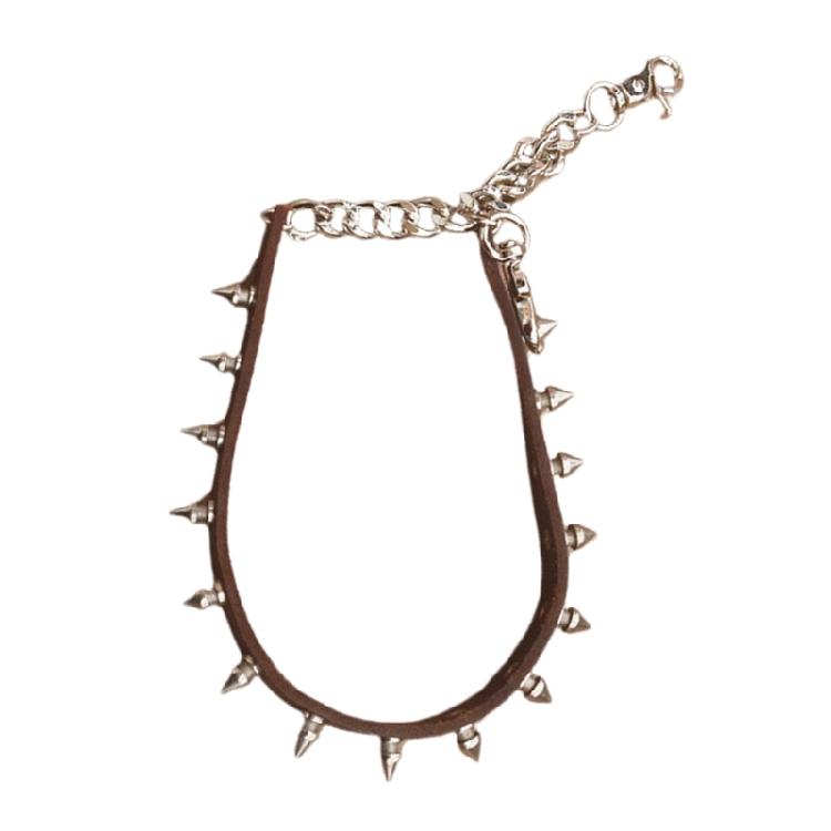 

Modern Jean Chain with Rivet Edgy Silver Pants Chain for Women Designed for Street Dance Enthusiasts and Fashion Lovers коричневый