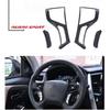 Car Steering Wheel Decor Cover Trim For Mitsubishi Montero Pajero Sport 2020-21