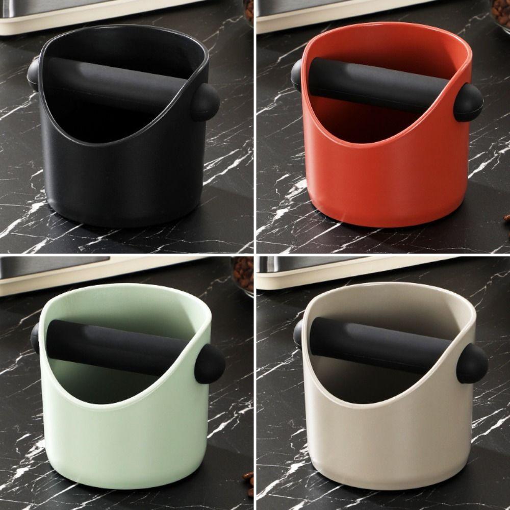 Splash-proof Espresso Knock Box 500ml Espresso Dump Bin Knocking Slag Container  Coffee Utensils