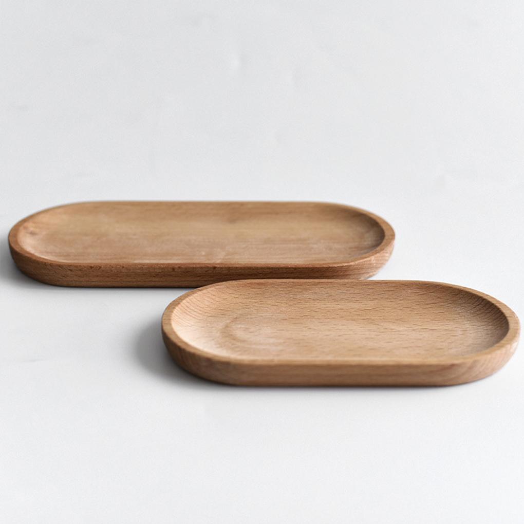 Serving Plate Kitchen Utensils Craftsmanship Oval Shape Decorative Household Accessories Food Tray Storage Pallet Tea Cup Saucer