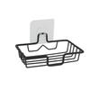 1pc Soap Rack Soap Box Wall Mounted Stainless Steel No Punching Required Storage Rack TOILET Bathroom Accessories