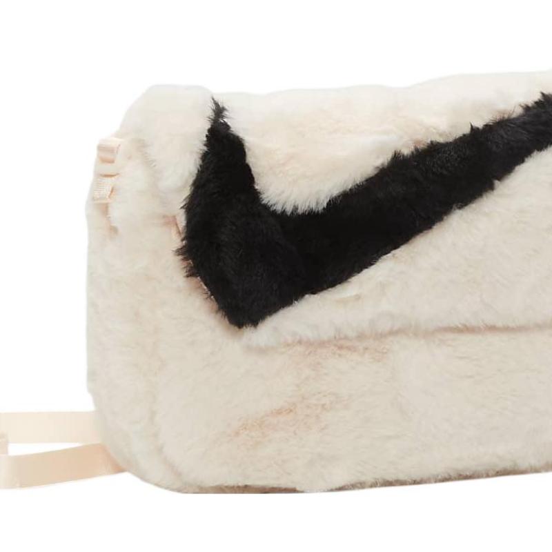 Nike Sportswear Futura 365 Faux Fur Crossbody Bag 1L Guava Ice/Guava Ice/Black Casual FB3048-838 Casual FB3048-838