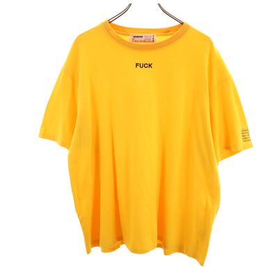 LEGENDA Camiseta de manga curta F amarela Masculina Usada