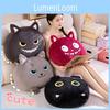 Black Adorable Cat Plush Toy Cartoon Girls Children Sleep Buddy Gift Birthday