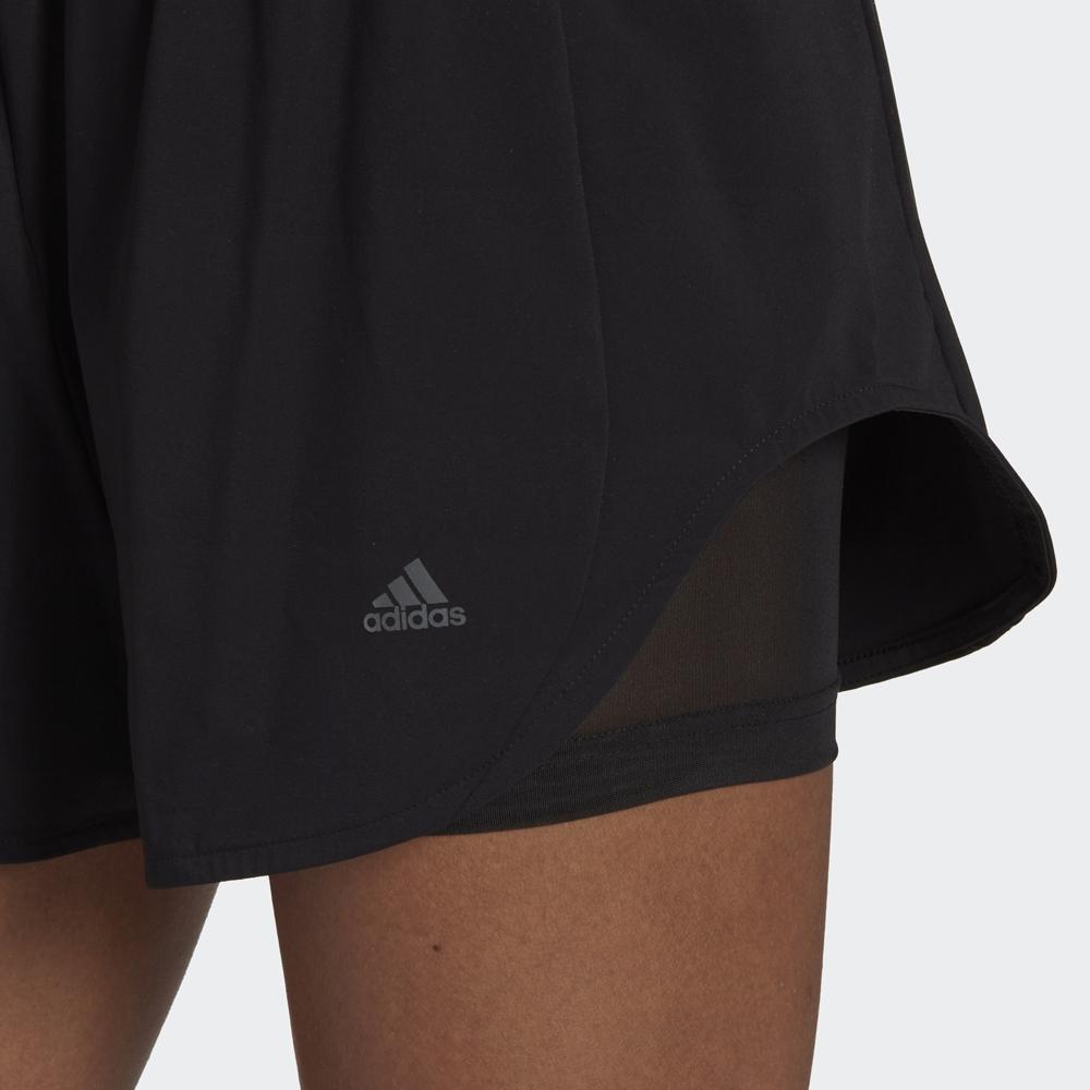 Adidas Solid Color Logo Training Shorts Women Bottoms Black HD3931