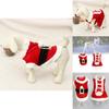 Universal Fit Pet Christmas Santa Costume For Dogs High Quality Fun Holiday Attire