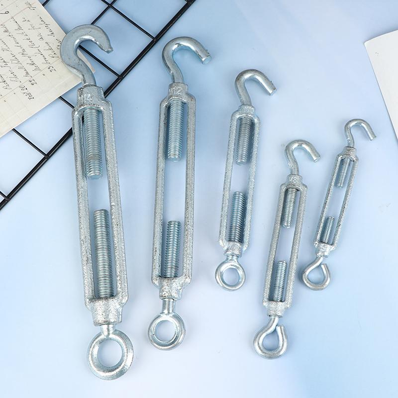 1Pc M6 M8 M10 M12 M14 Stainless Steel Adjust Chain Rigging Hooks Eye Turnbuckle Wire Rope Tension Device Line Oc Oo Cc Type