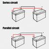 Premium 5AWG Copper Battery Cable 30cm Power Inverter Wire For Cars Solar Equipment And Marine Use