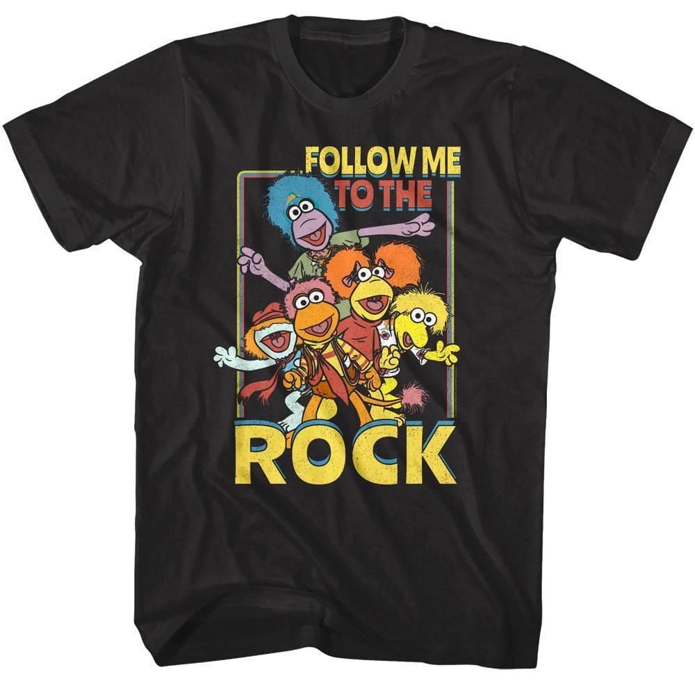 Fraggle Rock Follow Me to the Rock Men T Shirt S