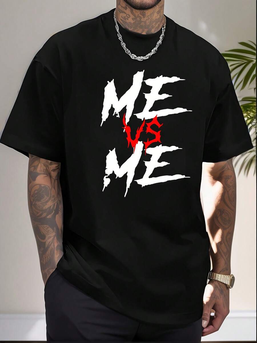 

Summer Unisex Printed Short-Sleeve T-Shirt L