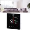 Smart Touchscreen Digital Thermostat, APP Control, 90‑240V LED Display 7 Day Programmable Control Smart Home Thermostat for TUYA AC, for Home,