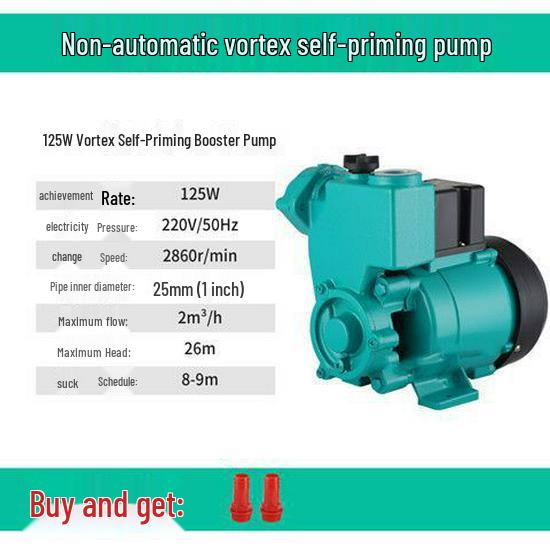 Pompă Booster și de Circulație Autoprimantă Automată pentru Apă de Puț, 220V.