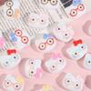 60/240PCS Cartoon Bow Tie Glasses Cat Head Creative Handmade DIY Cream Glue Resin Accessories Accessories Jewelry Materials