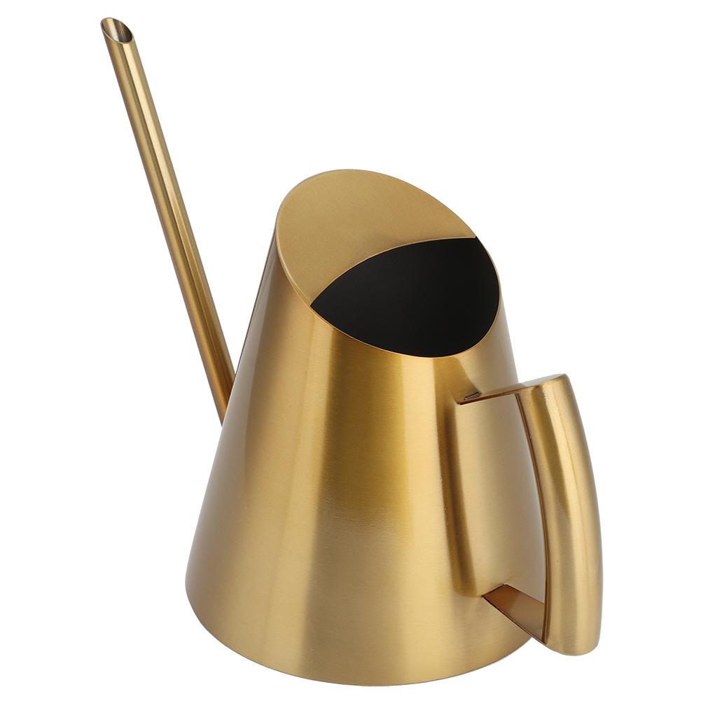 Stainless Steel Watering Can Sprinkle Pot Long Mouth Garden Flowers Plants Flower Tool