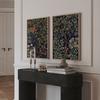 Vintage Dark William Morris Exhibition Birds Animal    Art Poster Canvas Painting Wall Prints Picture Living Room Home Decor