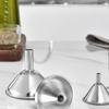 3 Pieces Stainless Steel  Funnel, Stainless Steel Kitchen Funnel Set, Metal  Funnel, For Separated Liquids, Cooking Oil, Seasoning Or Powder Object