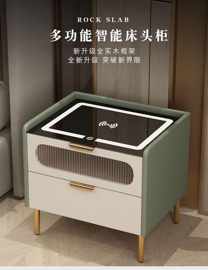 Simple Wardrobe Bedside Tables Side Multifunctional Mobile Nightstand Organizer Corner