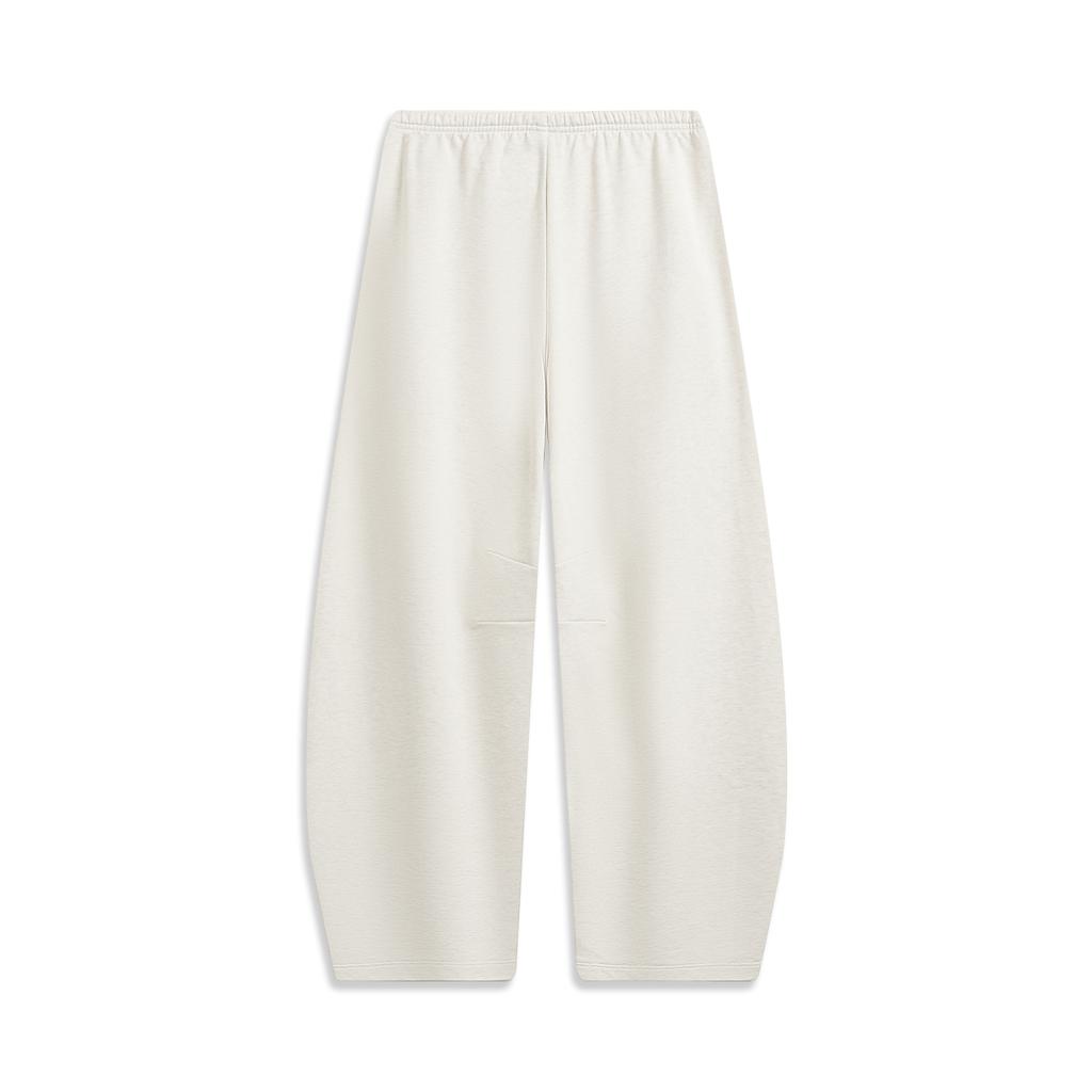 Li Ning Sports Lifestyle Series Logo Elastic And Drawstring Sports Pants Women pants AKLW260-5