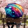 Colorful Galaxy Art Umbrella: Auto-Opening & Closing, Outdoor Protection, Lightweight and Durable Travel Accessory 129