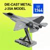 1:144 J-35A FC-31 J-20 Fighter Diecast Alloy Model 1:500 Y-20 Transport Aircraft Toy Military Plane Collection Display As A Gift