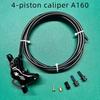 NFOX SM2A electric bicycle hydraulic disc brake handle with four piston two piston calipers 2-pin 3-pin power-off Accessories