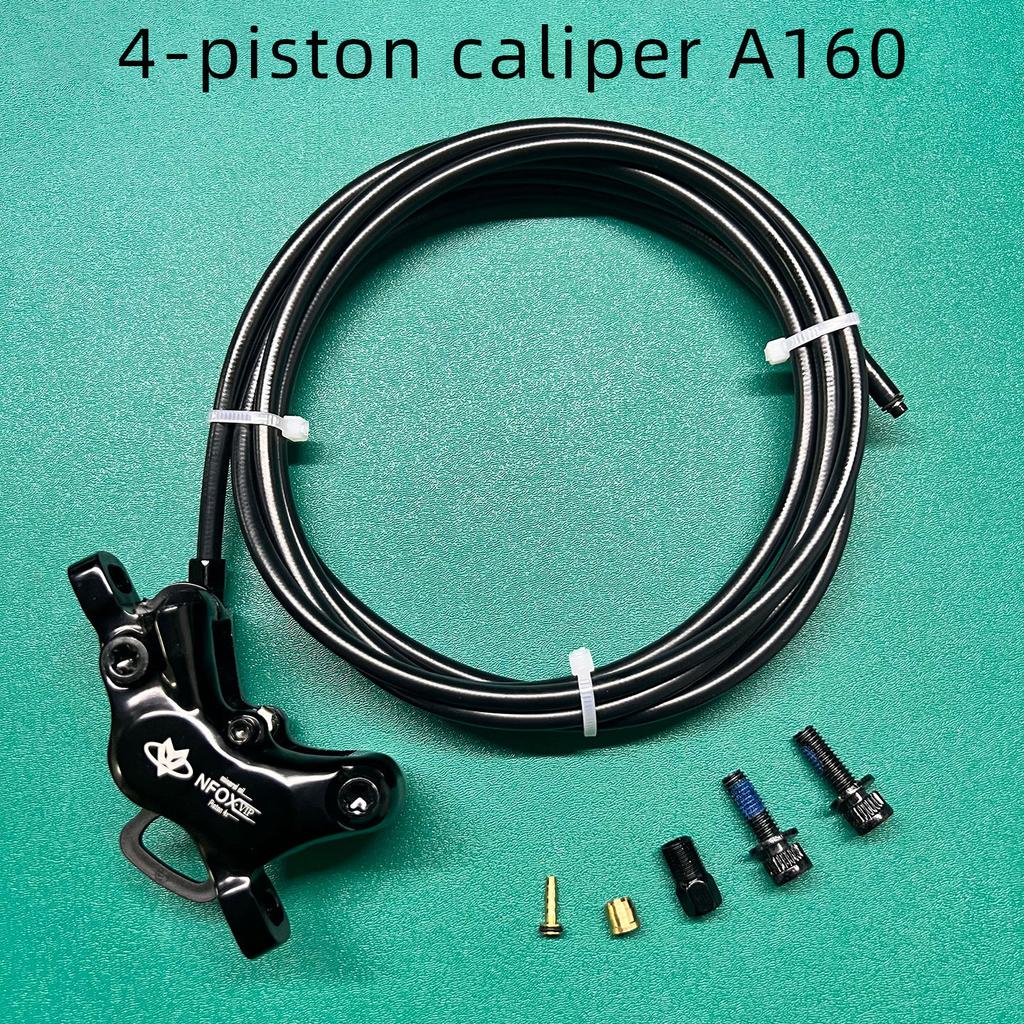 NFOX SM2A electric bicycle hydraulic disc brake handle with four piston two piston calipers 2-pin 3-pin power-off Accessories