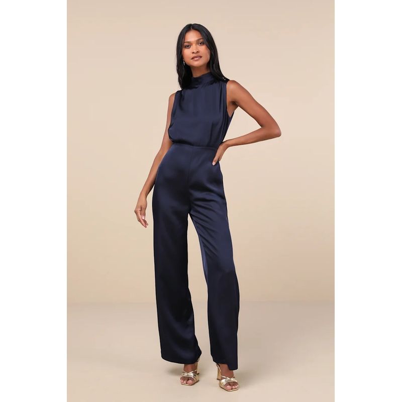 

Экспорт Одиночный Взрослая Леди Лу как Женщина Светская львица Воротник-стойка Гладкий Сатин Облегающая талия Стройнящий Без рукавов Белый Индивидуальность Брюки Комбинезон Dark Blue XS