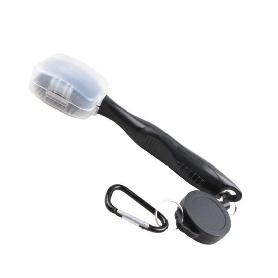 Double-sided Golf Club Cleaner Brush Nylon Wire Bristles Golf Club