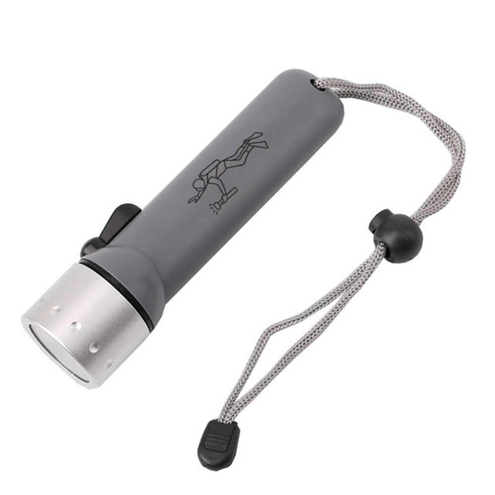 With Hand Rope LED Scuba Dive Torch Diving Lighting Diving Accessories Underwater Diving Flashlight